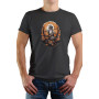 Tricou barbat Halloween Death, Bumbac