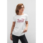 Tricou personalizat dama domnisoara de onoare "Echipa Miresei", Alb, Bumbac