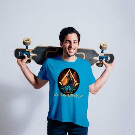 Tricou personalizat barbat "CYBER CREED" "Assassin's Creed"