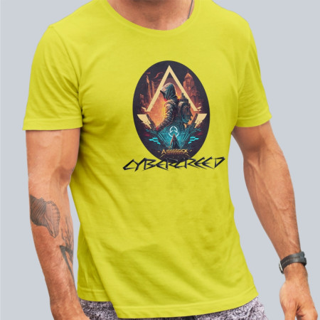 Tricou personalizat barbat "CYBER CREED" "Assassin's Creed"
